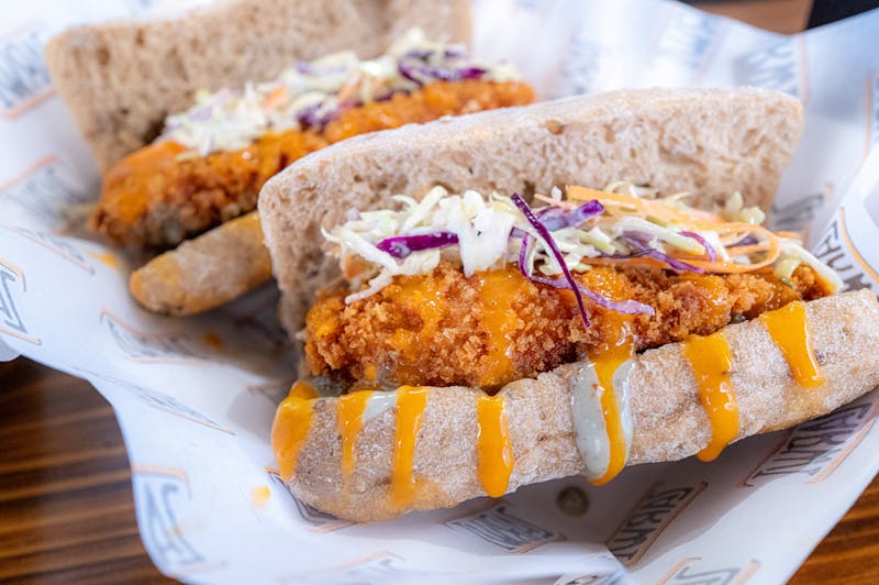 Meatball Inferno spicy hot sub sandwich